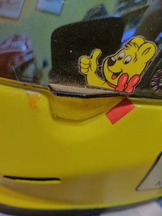 Casco Senna Karting Snell talla L