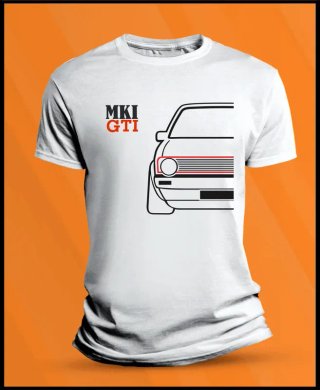 Camiseta manga corta VW Golf MK1 GTI