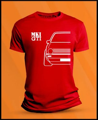 Camiseta manga corta VW Golf MK1 GTI
