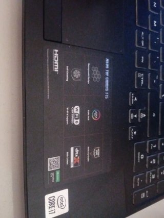 Portátil Asus TUF Gaming F15 i7 GTX 1660 Super