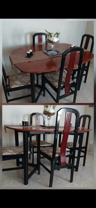 Mueble salon +mesa comedor +4 sillas + mesa centro