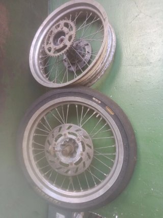 Llantas Supermotard 17 con discos
