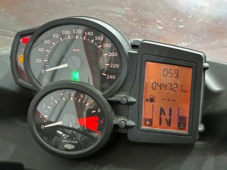 BMW F 800 ST Azul y Plata