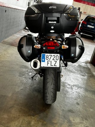BMW F 800 ST Azul y Plata