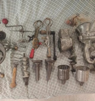 Lote Accesorios Antiguos Cocina