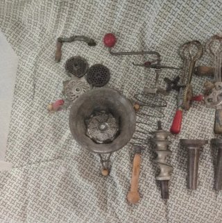 Lote Accesorios Antiguos Cocina