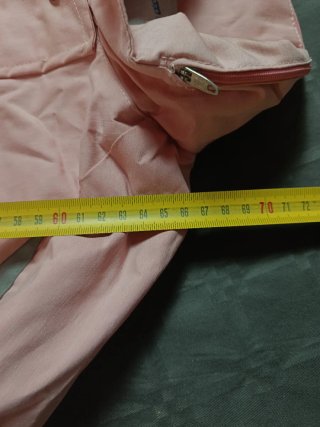 Giubbotto da sci rosa con dettagli