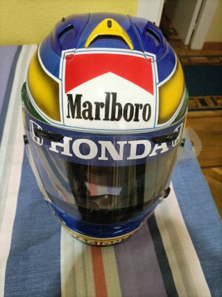 Casco Arai Senna Marlboro Honda