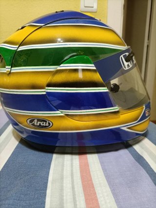 Casco Arai Senna Marlboro Honda