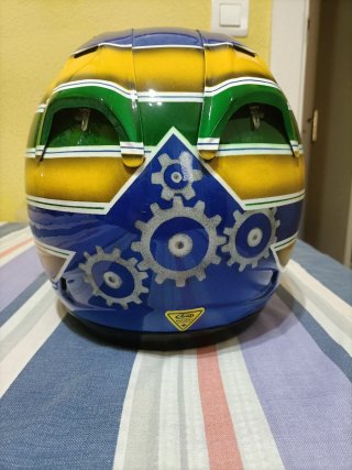 Casco Arai Senna Marlboro Honda
