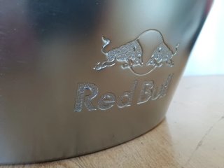 suaglass RED BULL secchiello porta bevande