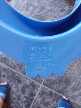 Reductor WC bebé azul