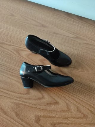 Zapatos de baile sevillanas niña talla 30