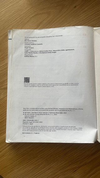 Matemáticas 1 Bachillerato Nueva etapa Bruño