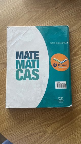 Matemáticas 1 Bachillerato Nueva etapa Bruño