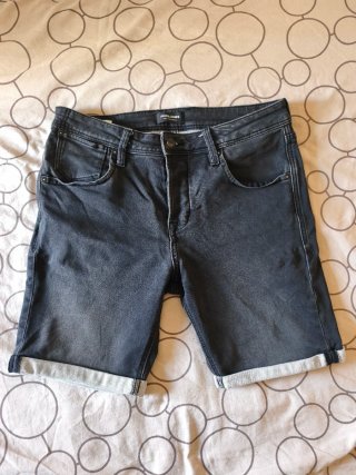 Pantalón corto Jack Jones gris