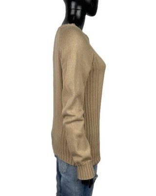 Lee Freewheeling Maglione Donna S Beige Cotone