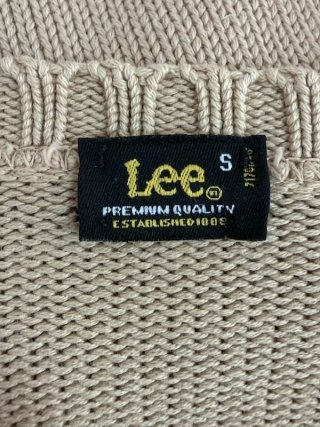 Lee Freewheeling Maglione Donna S Beige Cotone