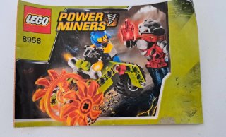 Lego Power Miners 2 set + 1 combinati