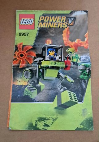 Lego Power Miners 2 set + 1 combinati