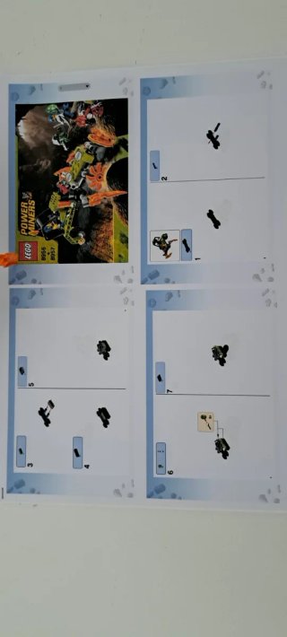 Lego Power Miners 2 set + 1 combinati