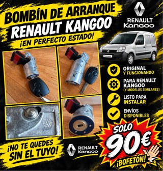 Bombín Arranque Renault Kangoo