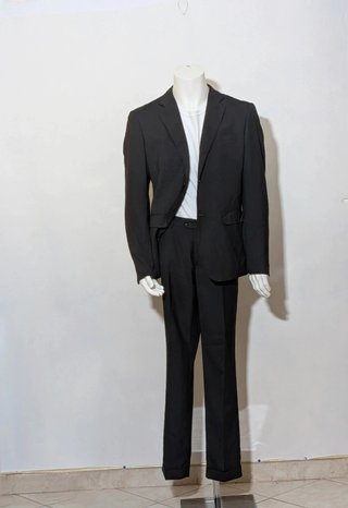 Completo Uomo Nero antracite Radaus giacca E