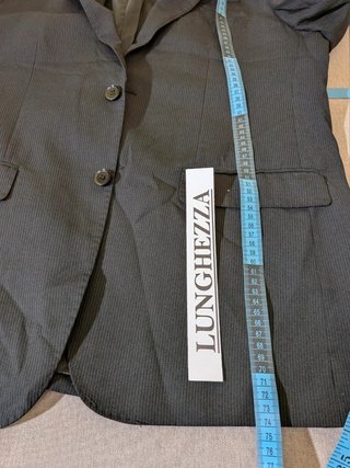 Completo Uomo Nero antracite Radaus giacca E