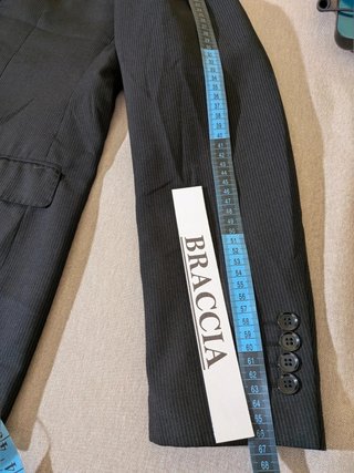 Completo Uomo Nero antracite Radaus giacca E