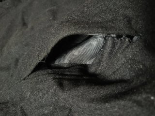 Chaqueta Zara Negra con Capucha