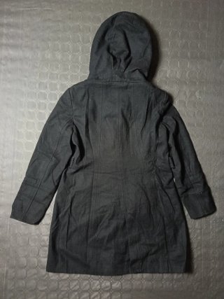 Chaqueta Zara Negra con Capucha