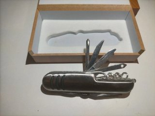 Navaja multiusos acero inox. Descuento Por Pack