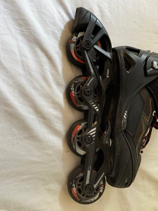Patines en línea negros talla EU 35-38