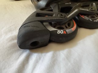 Patines en línea negros talla EU 35-38