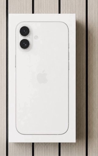 iPhone 16 Plata/Blanco