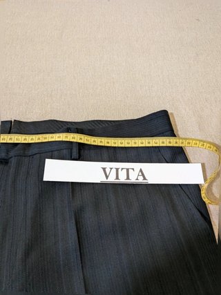 Abito Uomo gessato Nero/Antracite Biesse uomo