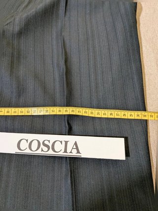 Abito Uomo gessato Nero/Antracite Biesse uomo