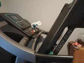 Cinta de correr Domyos plegable,muy poco uso!