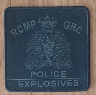 Parche Policía Montada Canadá