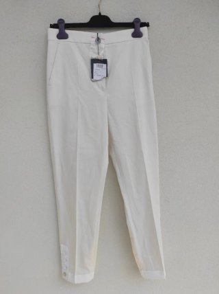Pantaloni Max Mara Lana e Cotone Tg. M