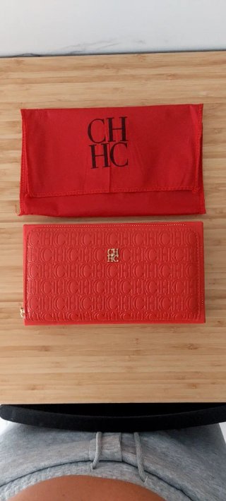 Cartera Carolina Herrera Roja