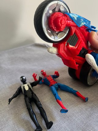 Moto Aracnida Spiderman