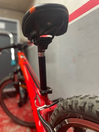 Bicicleta Monty KX7 Roja Talla 12 ruedas 24”