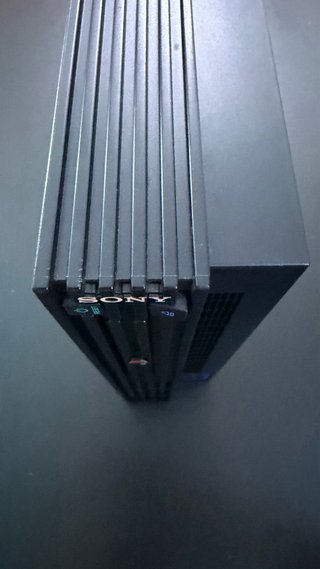 PlayStation 2 FAT Negra , mando, juegos y tarjeta