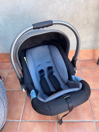 Carrito Bebé 3 Piezas Gris