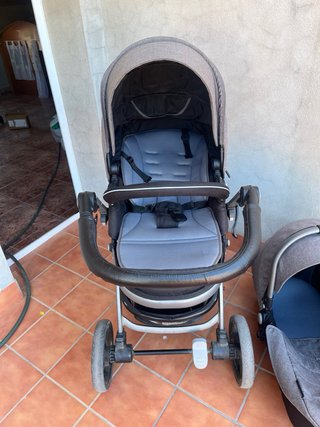 Carrito Bebé 3 Piezas Gris