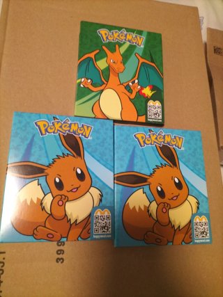 Caja Pokemon McDonald 2024 2025