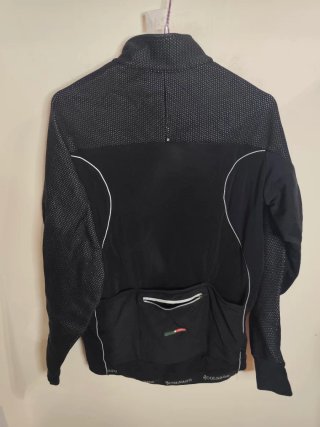 Giacca ciclismo Colnago nera e grigia