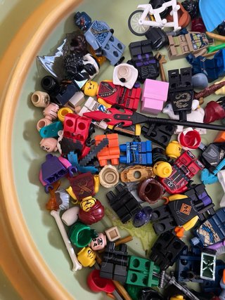 Lote Figuras Lego Ninjago Minecraft etc