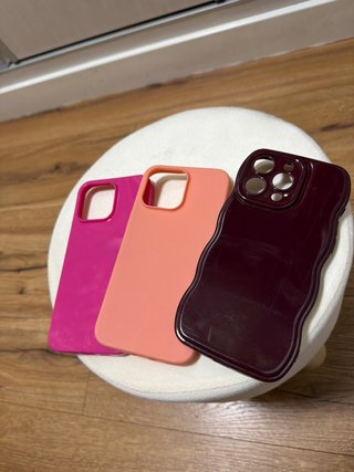 Fundas iPhone 15 Pro Max (3 unidades)